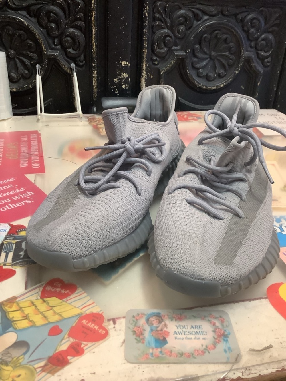 Yeezy Boost 350 V2 Light Gray Sneakers